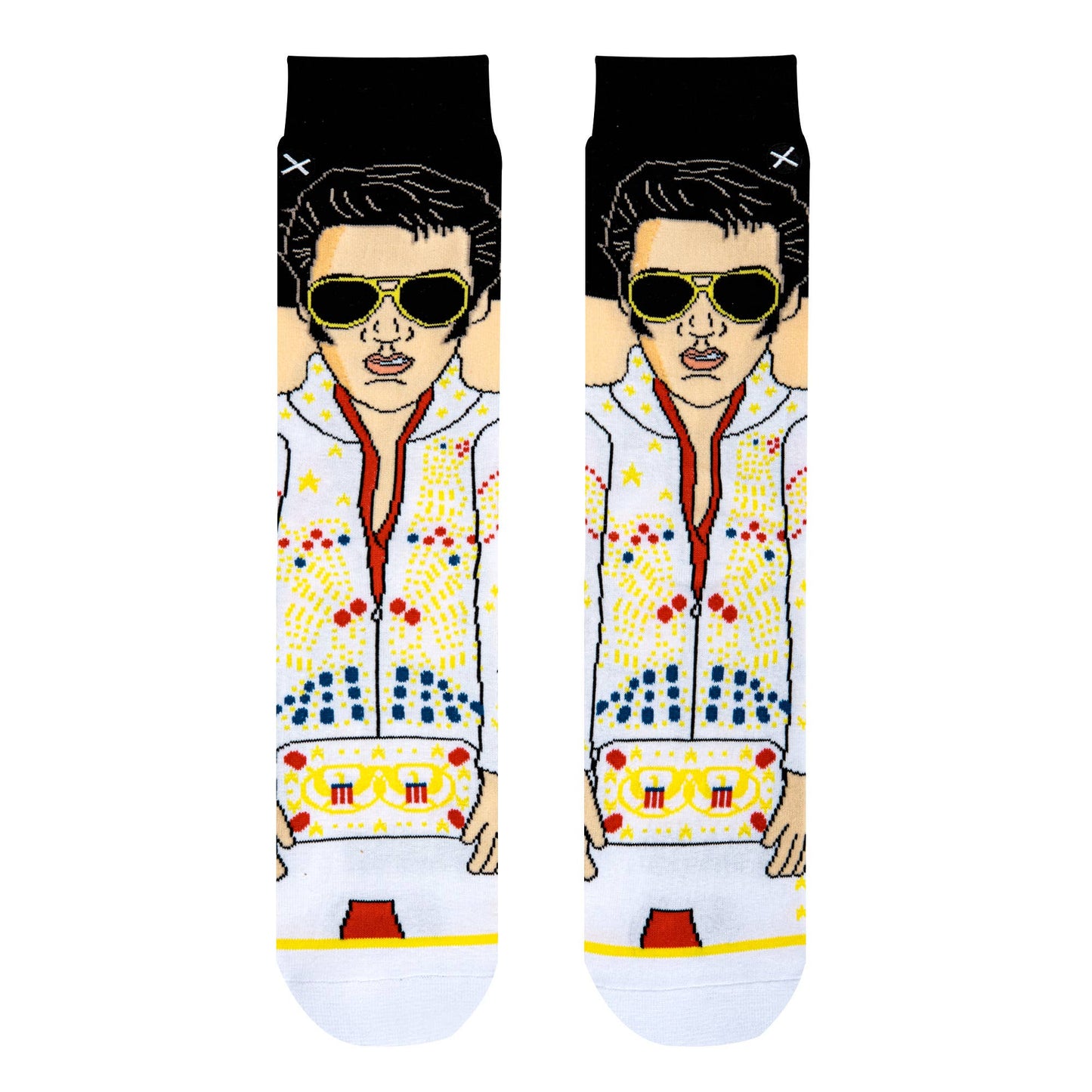 ELVIS EAGLE JUMPSUIT 360 KNIT CREW SOCKS