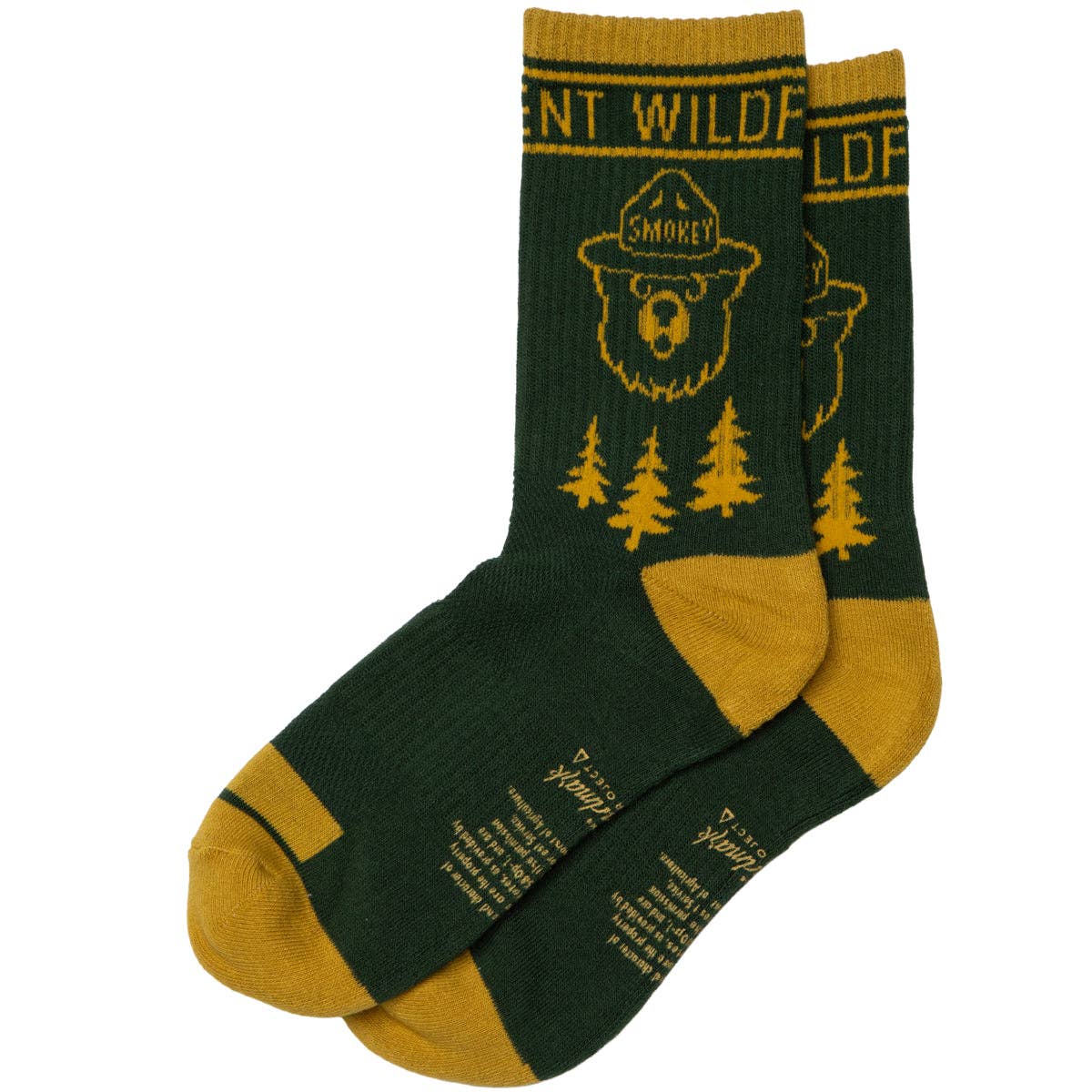 Smokey Emblem Unisex Athletic Crew Socks