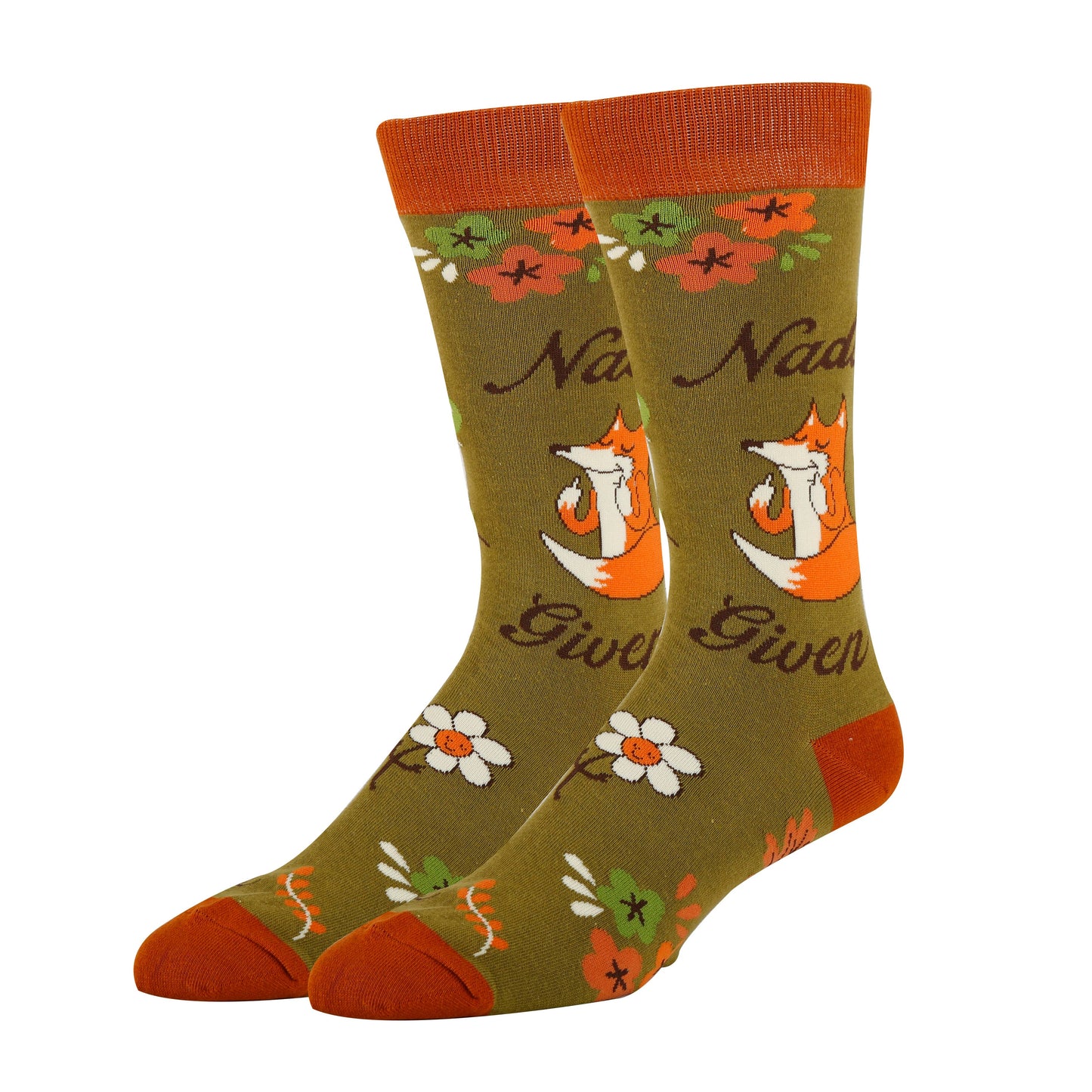 NADA FOX GIVEN MEN'S CREW SOCKS