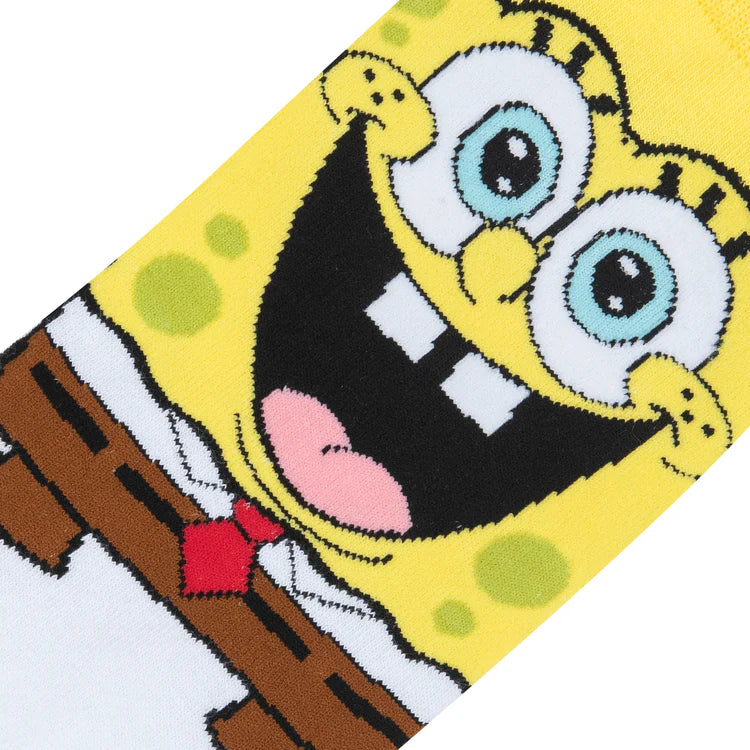 SPONGEBOB SMILE PANTS CREW SOCKS