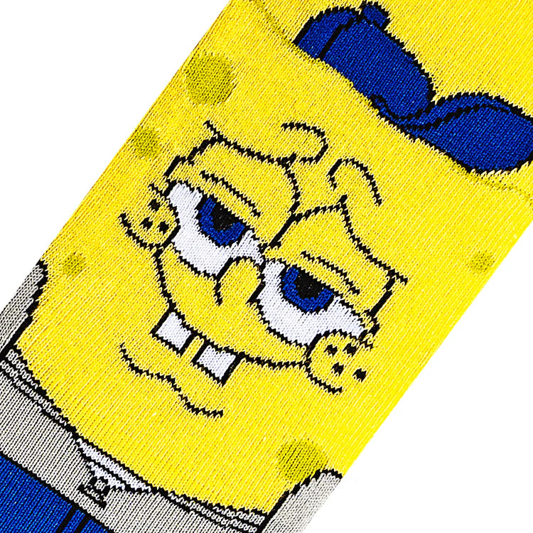 SPONGEBOB & PATRICK HIPSTERS 360 BIG KIDS CREW SOCKS
