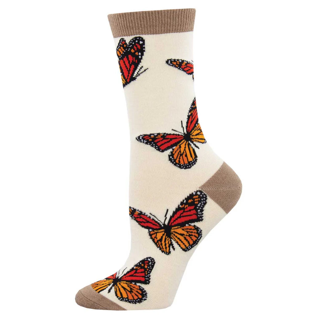 MONARCHY WOMEN'S BAMBOO CREW SOCKS