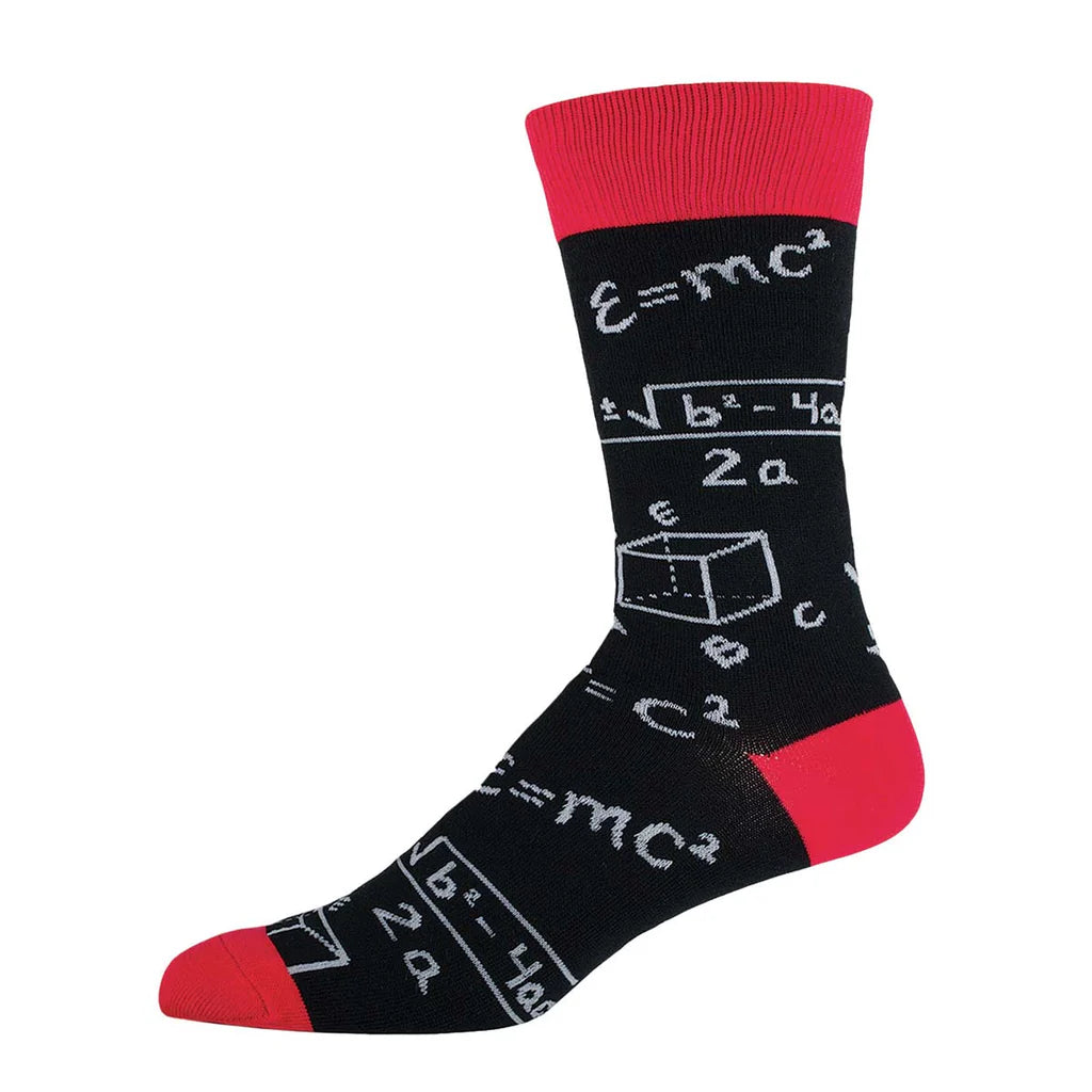 MATH MEN'S CREW SOCKS