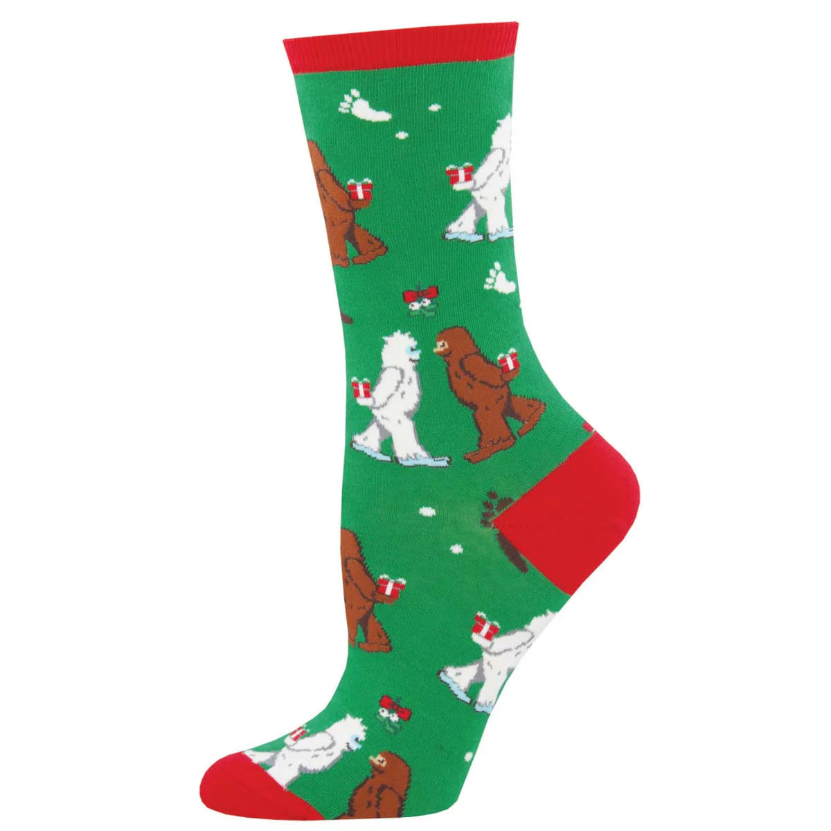 MYTHICAL KISSMAS WOMEN'S COTTON CREW SOCKS