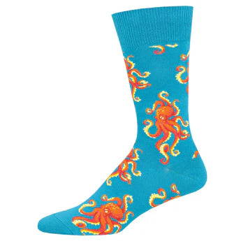 SOCKTOPUS MEN'S CREW SOCKS