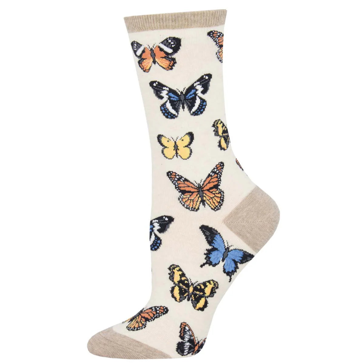 MAJESTIC BUTTERFLIES WOMEN'S CREW
