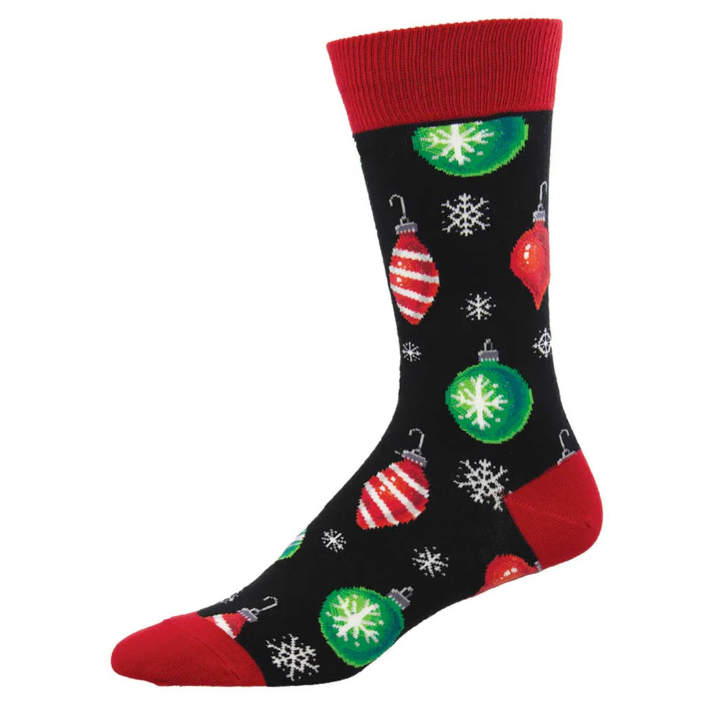 ORNAMENTS MEN'S COTTON CREW SOCKS