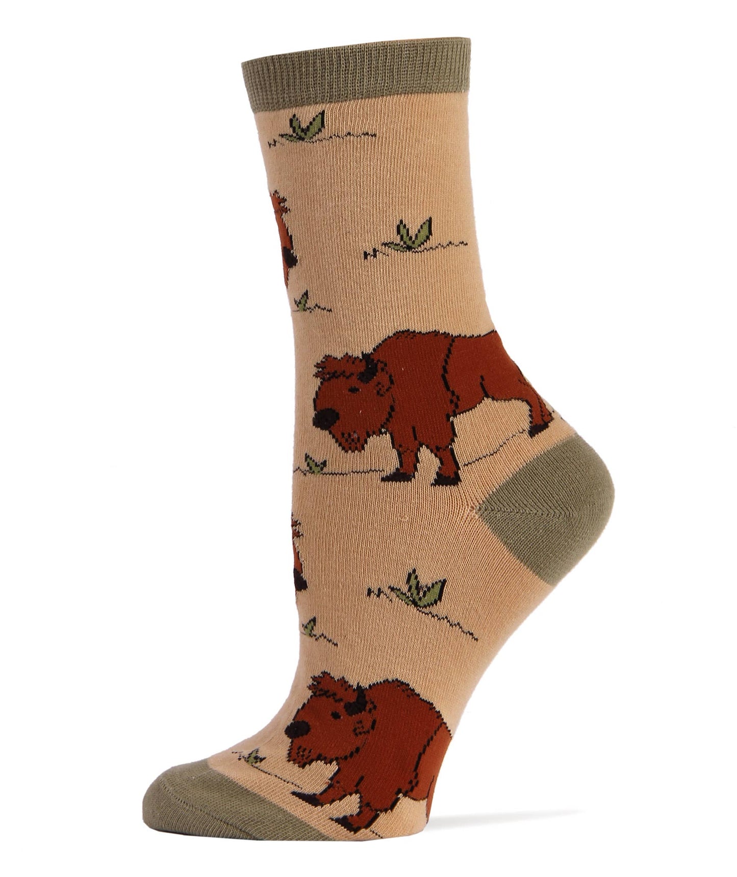 BUFFALO WOMEN'S CREW SOCKS
