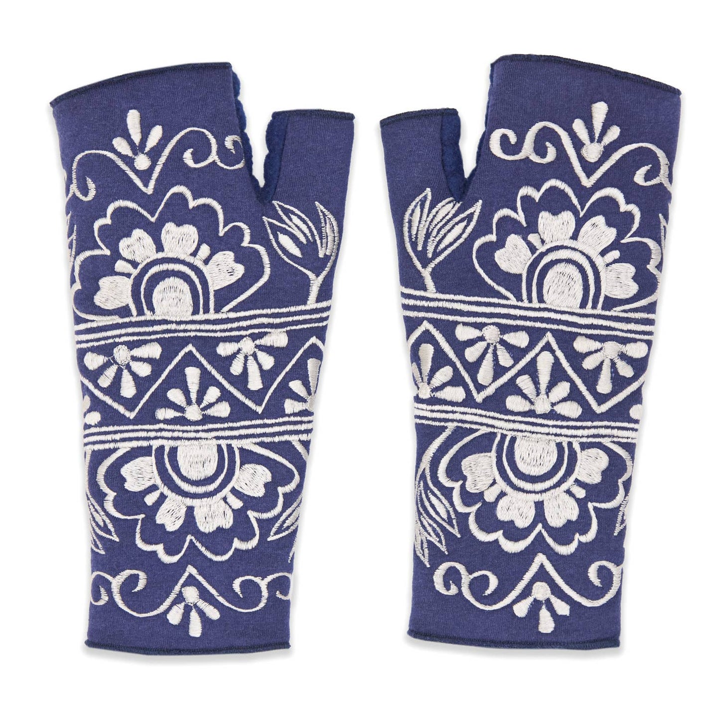 Lawsone Moonlight Fingerless Fleece Gloves | Knit Gloves