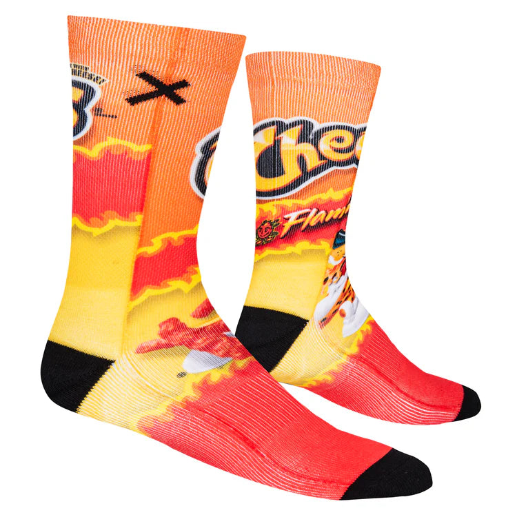 CHEETOS FLAMIN HOT CREW SOCKS
