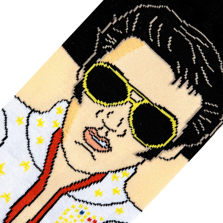 ELVIS EAGLE JUMPSUIT 360 KNIT CREW SOCKS