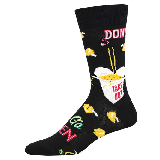 24 HOUR DINER MEN'S CREW SOCKS