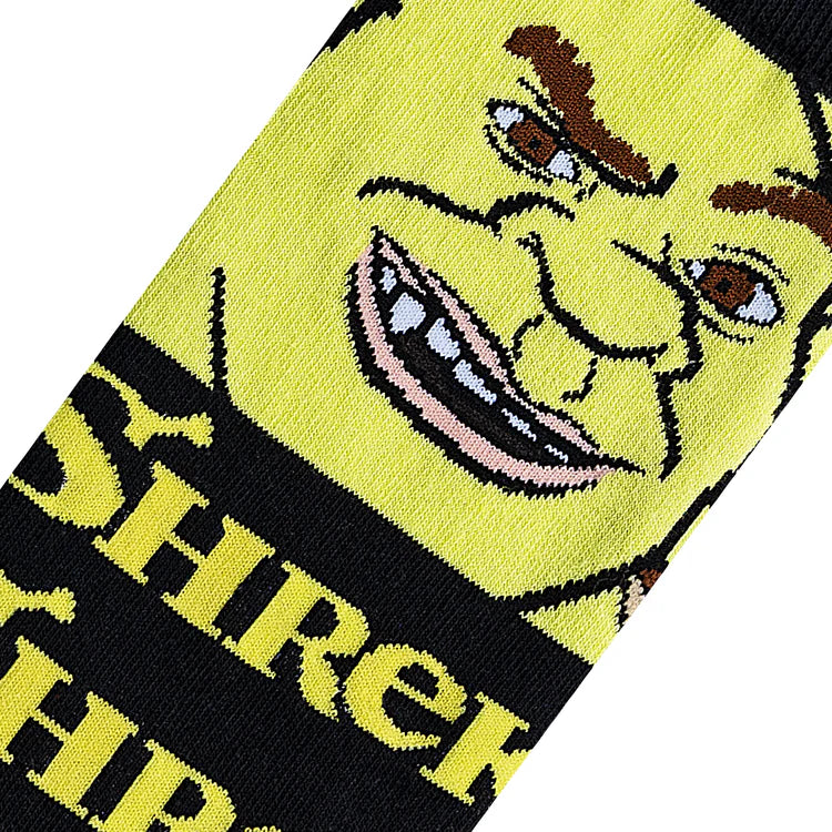 SHREK MASH-UP BIG KIDS CREW SOCKS