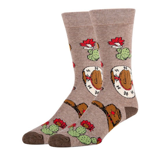 SOMBRERO MEN'S CREW SOCKS