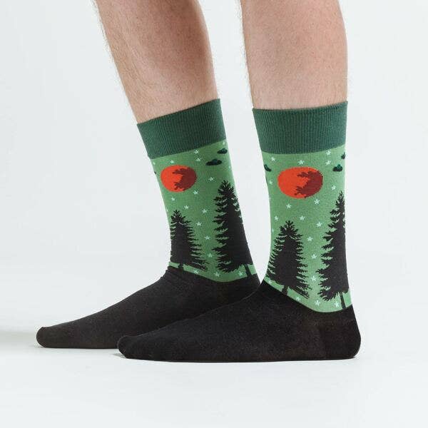 I BELIEVE MEN'S CREW SOCKS