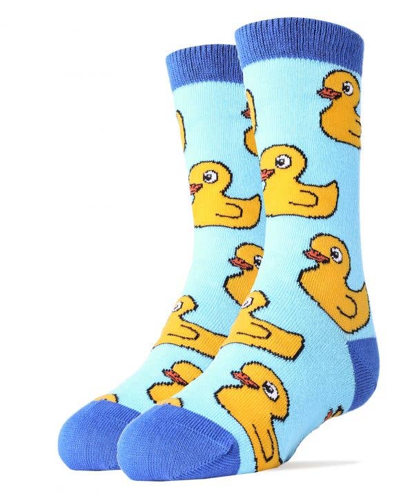 Duckies |Kids' Funny Crazy Cotton Crew Socks