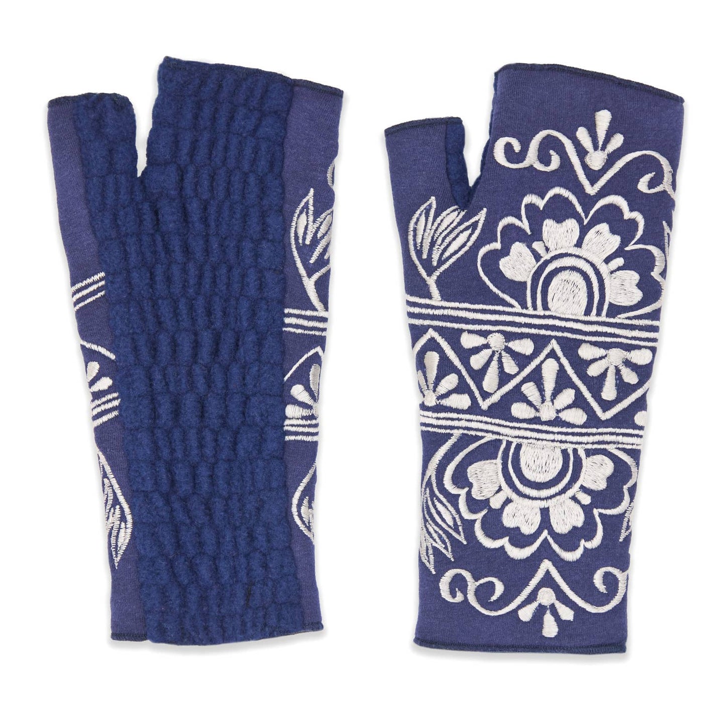 Lawsone Moonlight Fingerless Fleece Gloves | Knit Gloves