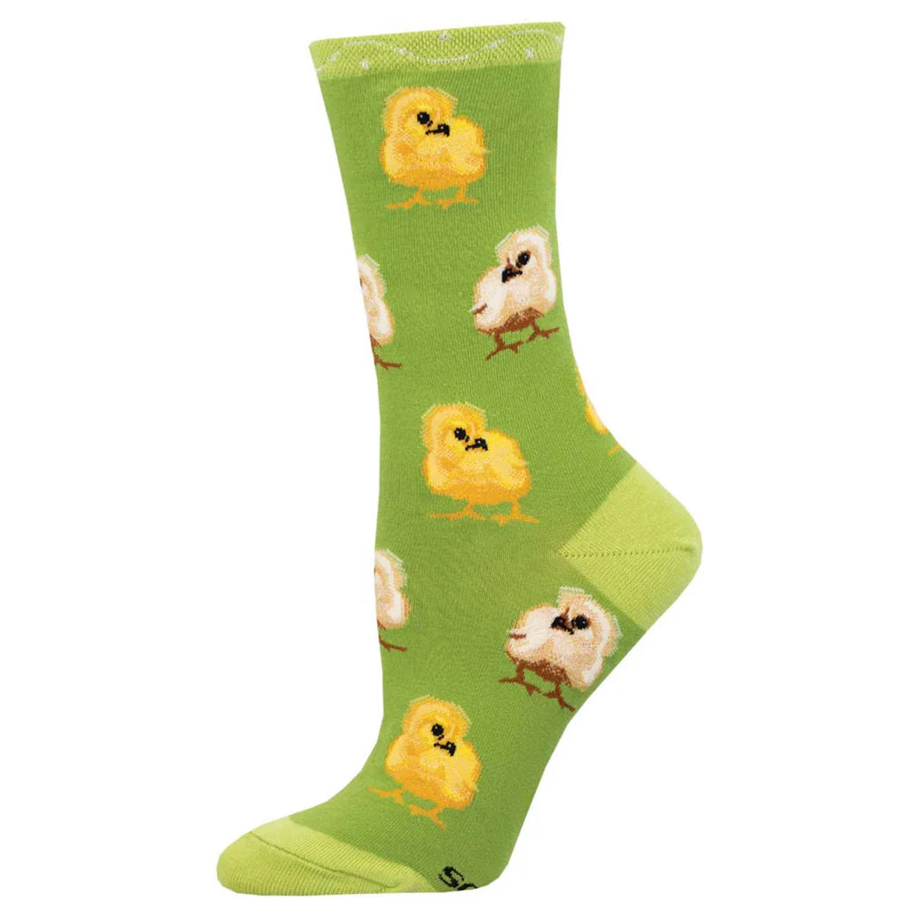 PEEP THIS WOMEN'S CREW SOCKS