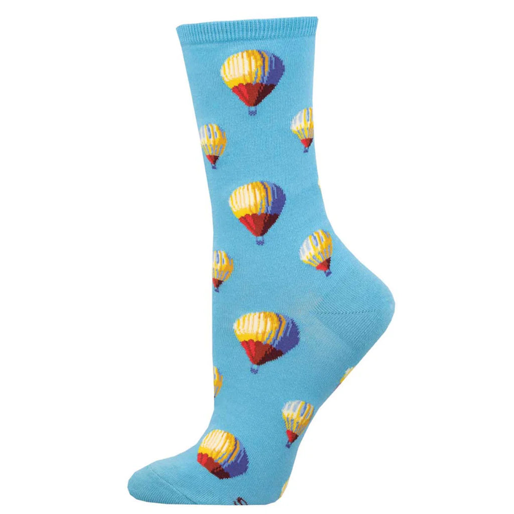 HOT AIR WOMEN'S COTTON CREW SOCKS
