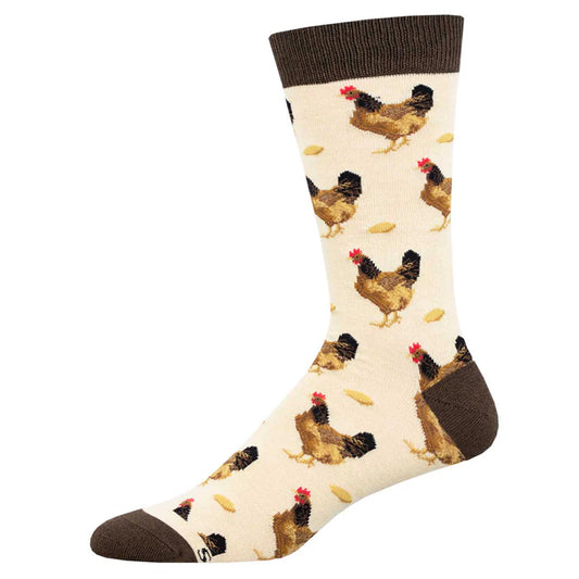 WHICH CAME FIRST? MEN'S BAMBOO CREW SOCKS