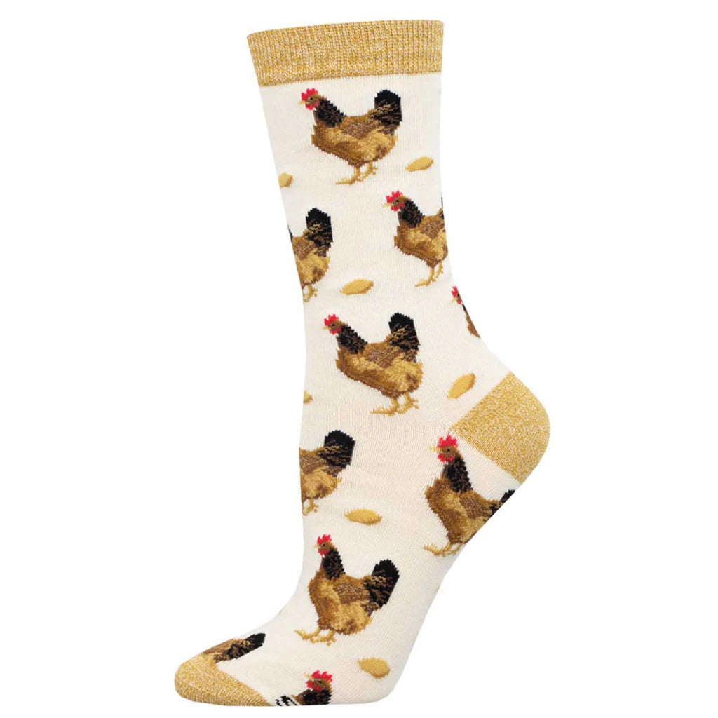 WHICH CAME FIRST? WOMEN'S BAMBOO CREW SOCKS