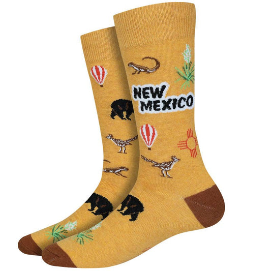 MEN'S NEW MEXICO COTTON CREW SOCKS