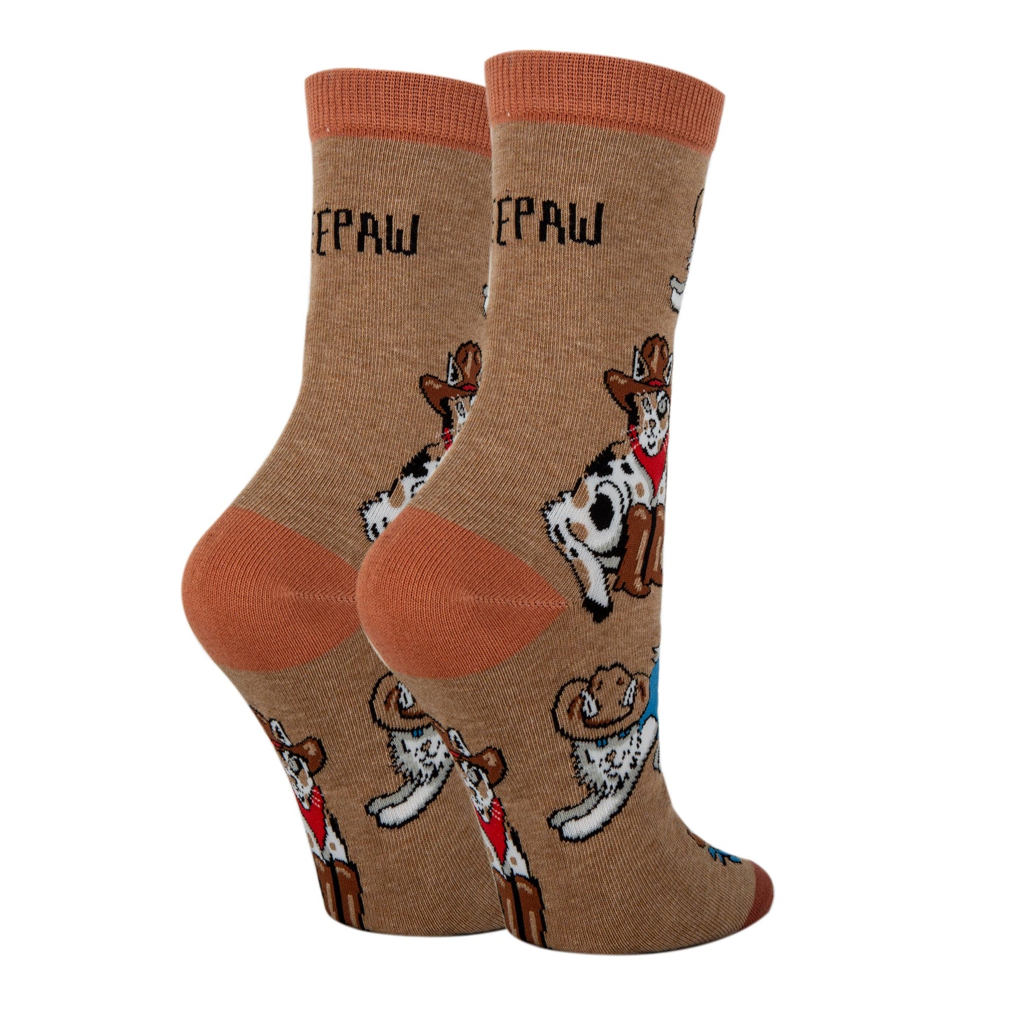 MEOWDY WOMEN'S CREW SOCKS