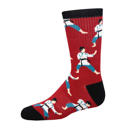 MARTIAL ARTS YOUTH'S ACTIVE CREW SOCKS