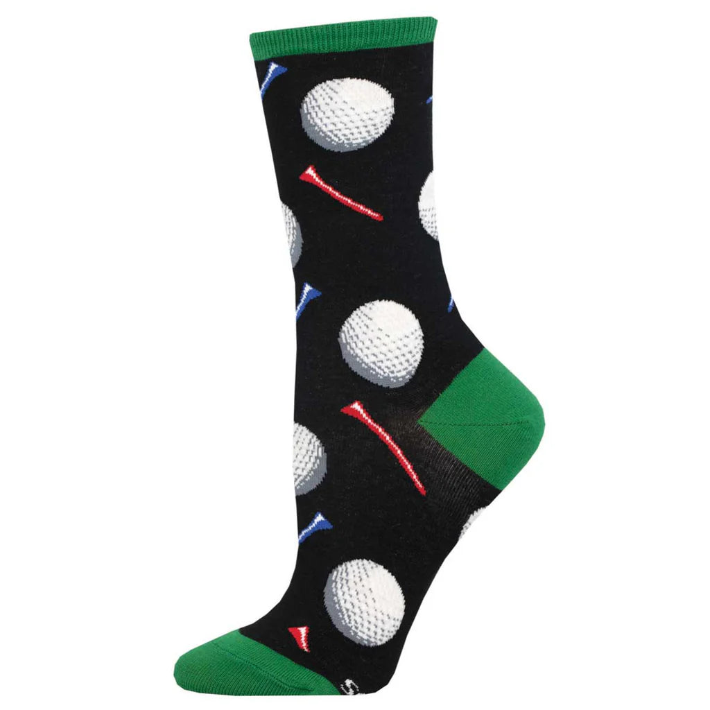 TEE IT UP WOMEN'S COTTON CREW SOCKS