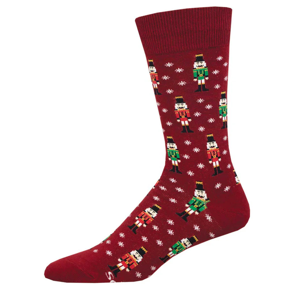NUTCRACKER MEN'S CREW SOCKS