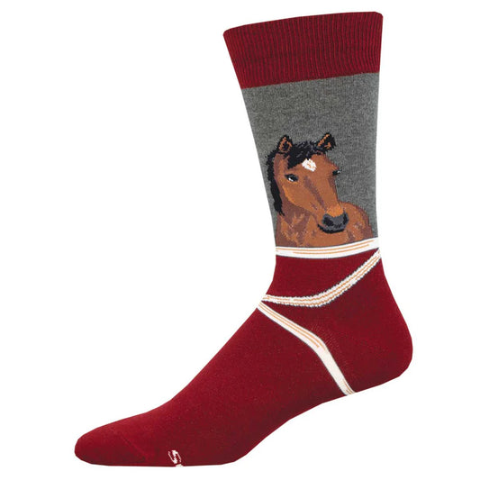 HEY NEIGH-BOR MEN'S CREW SOCKS