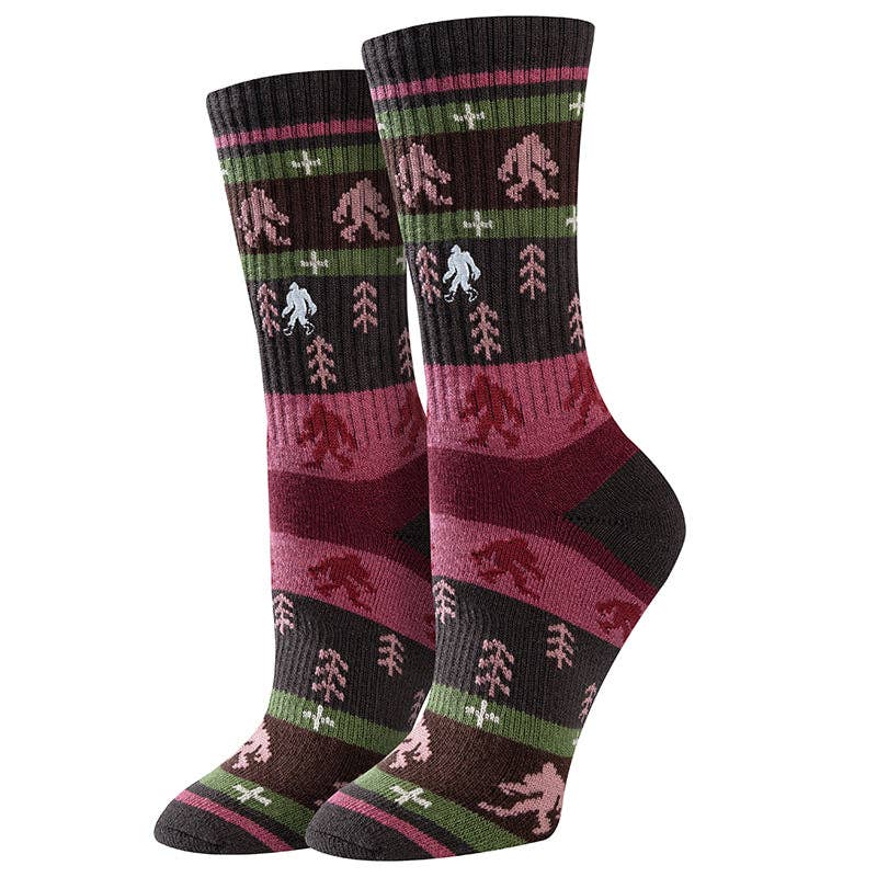 Womens Stripe Active Cotton Crew Socks