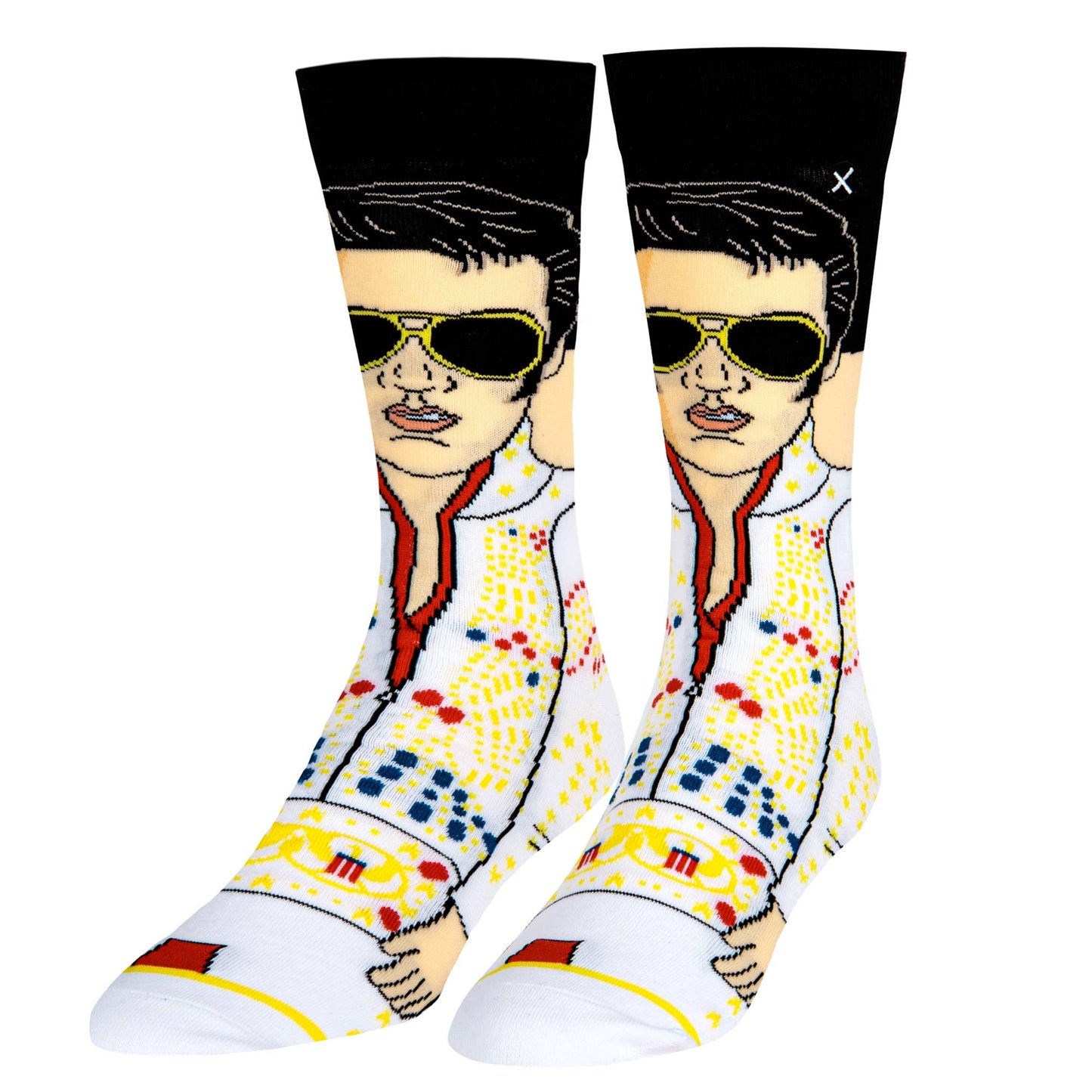 ELVIS EAGLE JUMPSUIT 360 KNIT CREW SOCKS