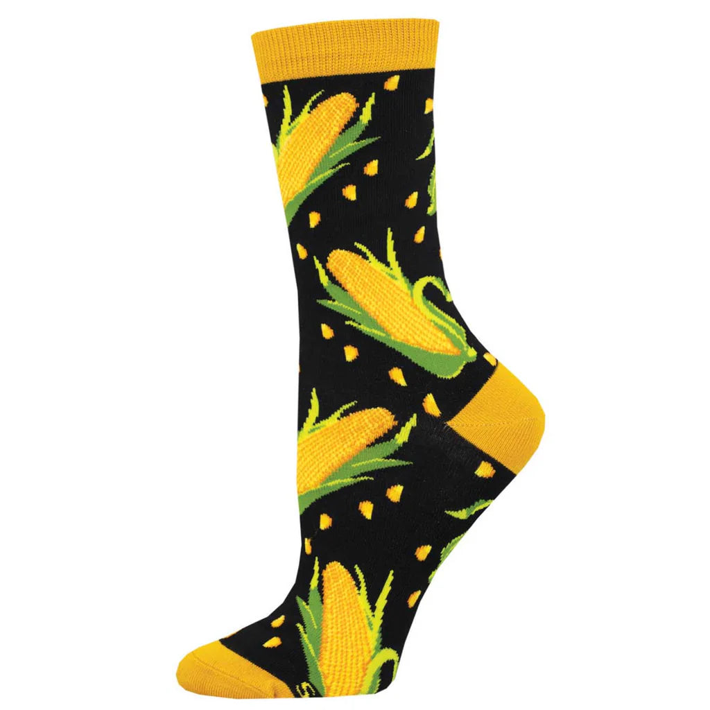 A-MAIZE-ING WOMEN'S BAMBOO CREW SOCKS