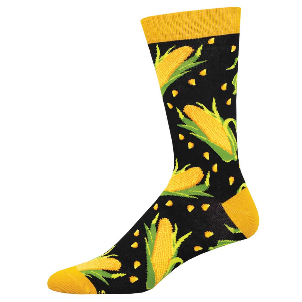 A-MAIZE-ING MEN'S BAMBOO CREW SOCKS
