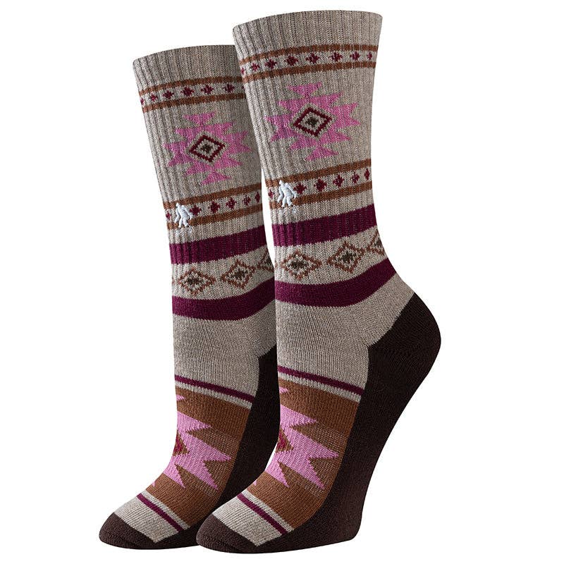 WOMEN'S ACTIVE SOUTHWEST COTTON CREW SOCKS