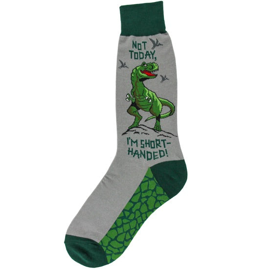 T-REX MEN'S COTTON CREW SOCKS