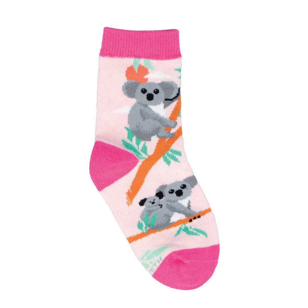 CUTE KOALAS KID'S CREW SOCKS