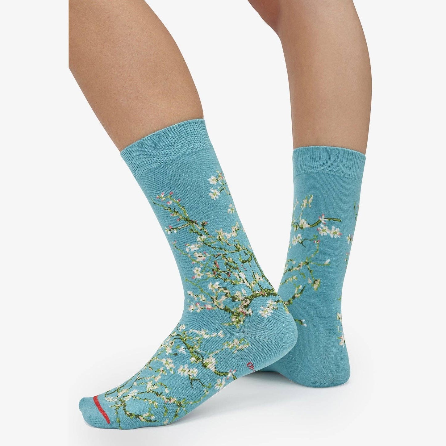 Vincent Van Gogh Almond Blossom Cotton Crew Socks