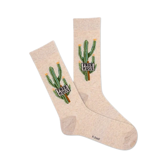 FREE HUGS MENS CREW SOCKS