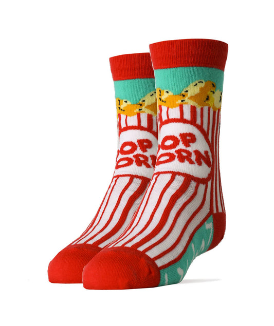 BOX O' POPCORN YOUTH'S CREW SOCKS