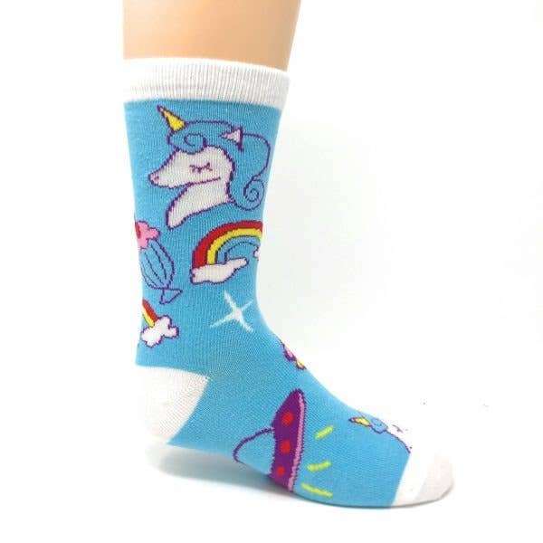 Cute AF| Kid's Funny Cotton Crew Socks