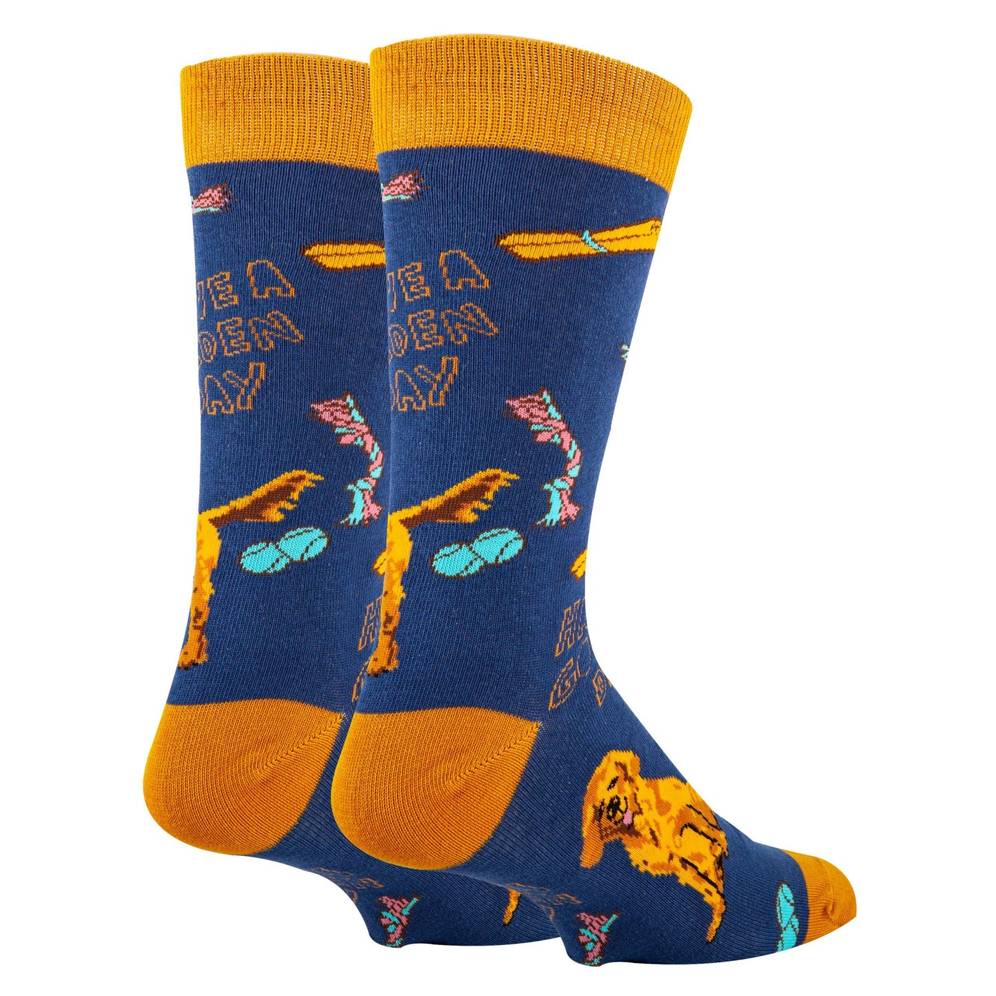 GOLDEN MEN'S CREW SOCKS