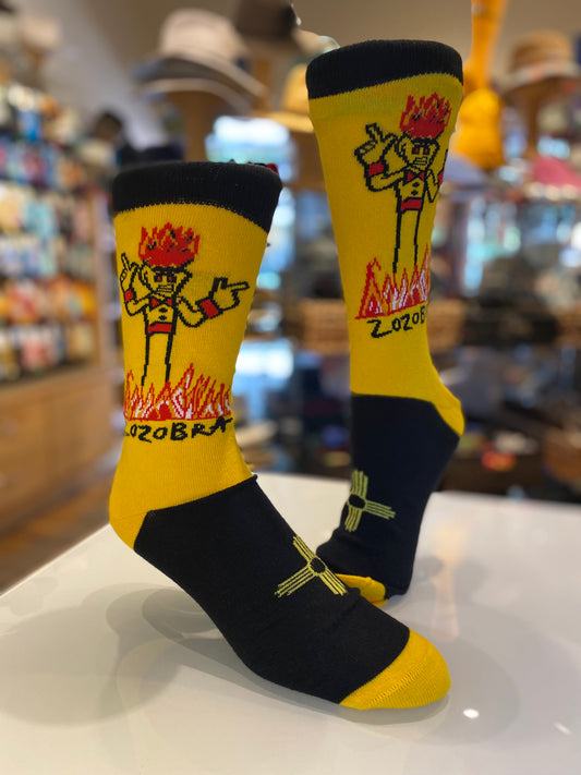 ZOZOBRA COTTON CREW SOCKS