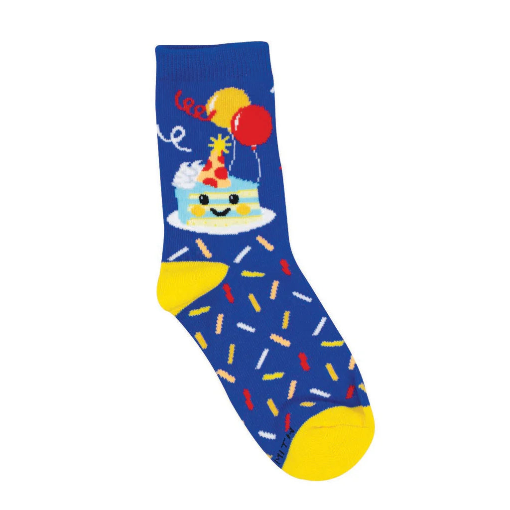 HAPPY BIRTHDAY BUDDY KID'S CREW SOCKS