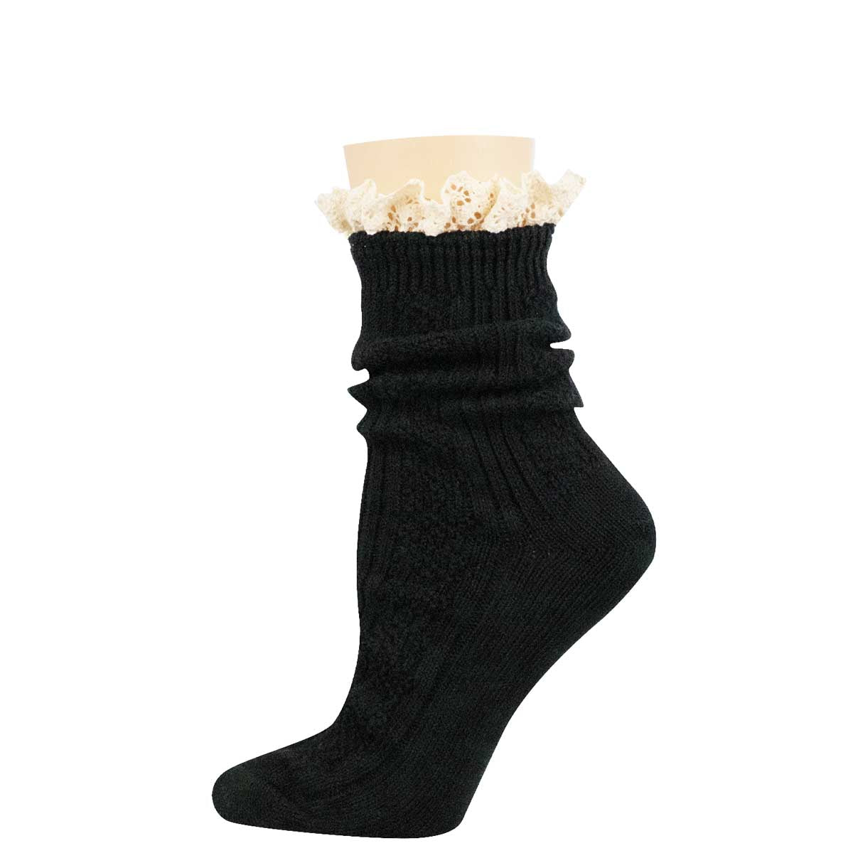 SLOUCHY BOOT COTTON CREW SOCKS
