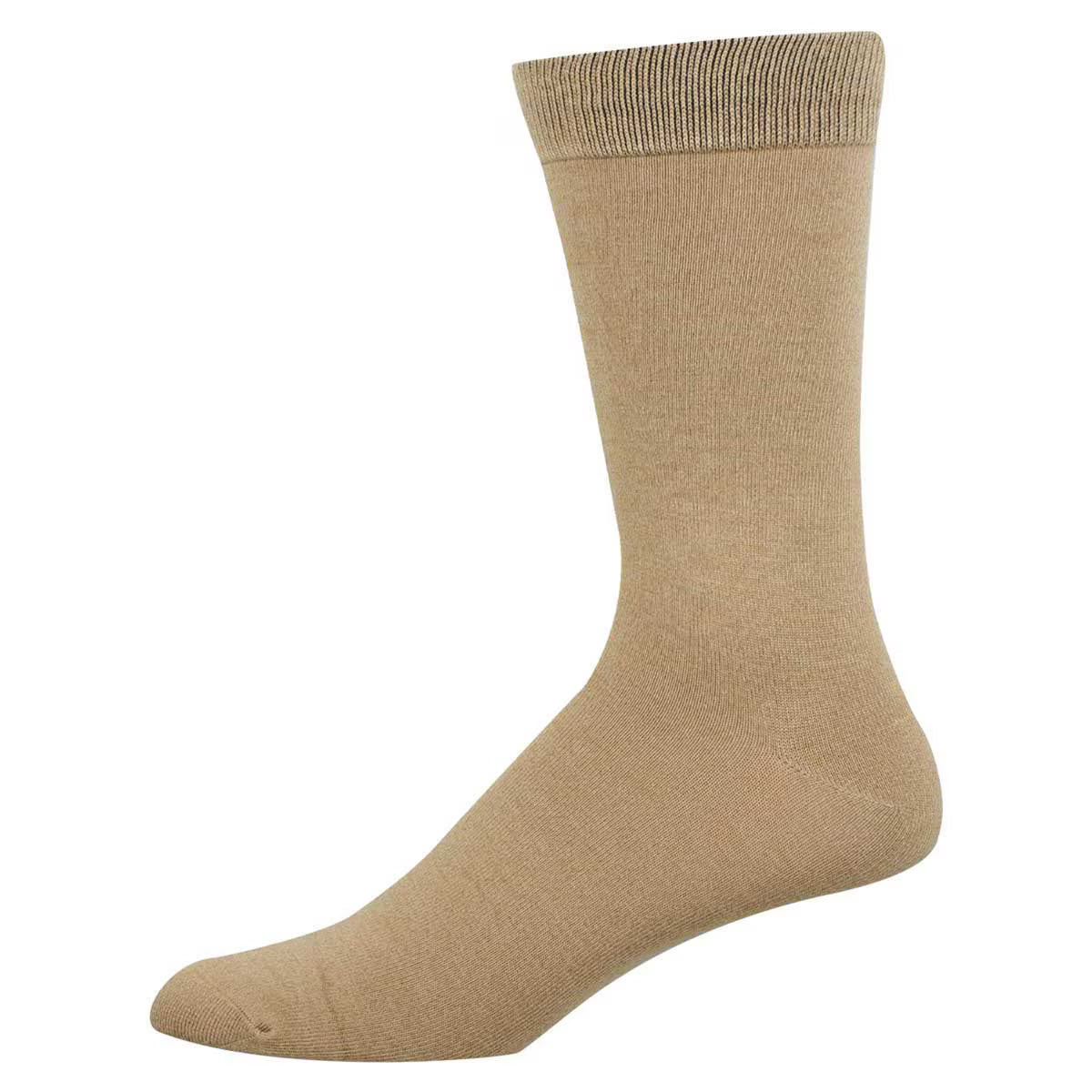 SOLID MEN'S BAMBOO CREW SOCKS