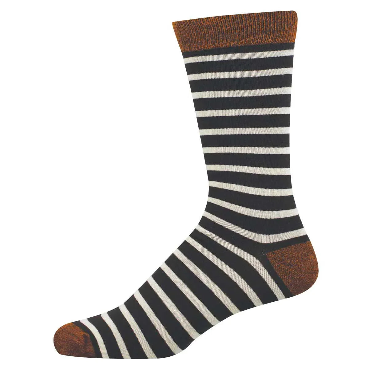 SAILOR STRIPE MEN'S BAMBOO CREW SOCKS