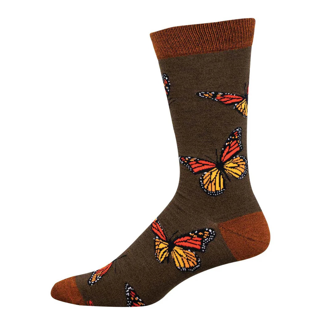 MONARCHY MEN'S BAMBOO CREW SOCKS