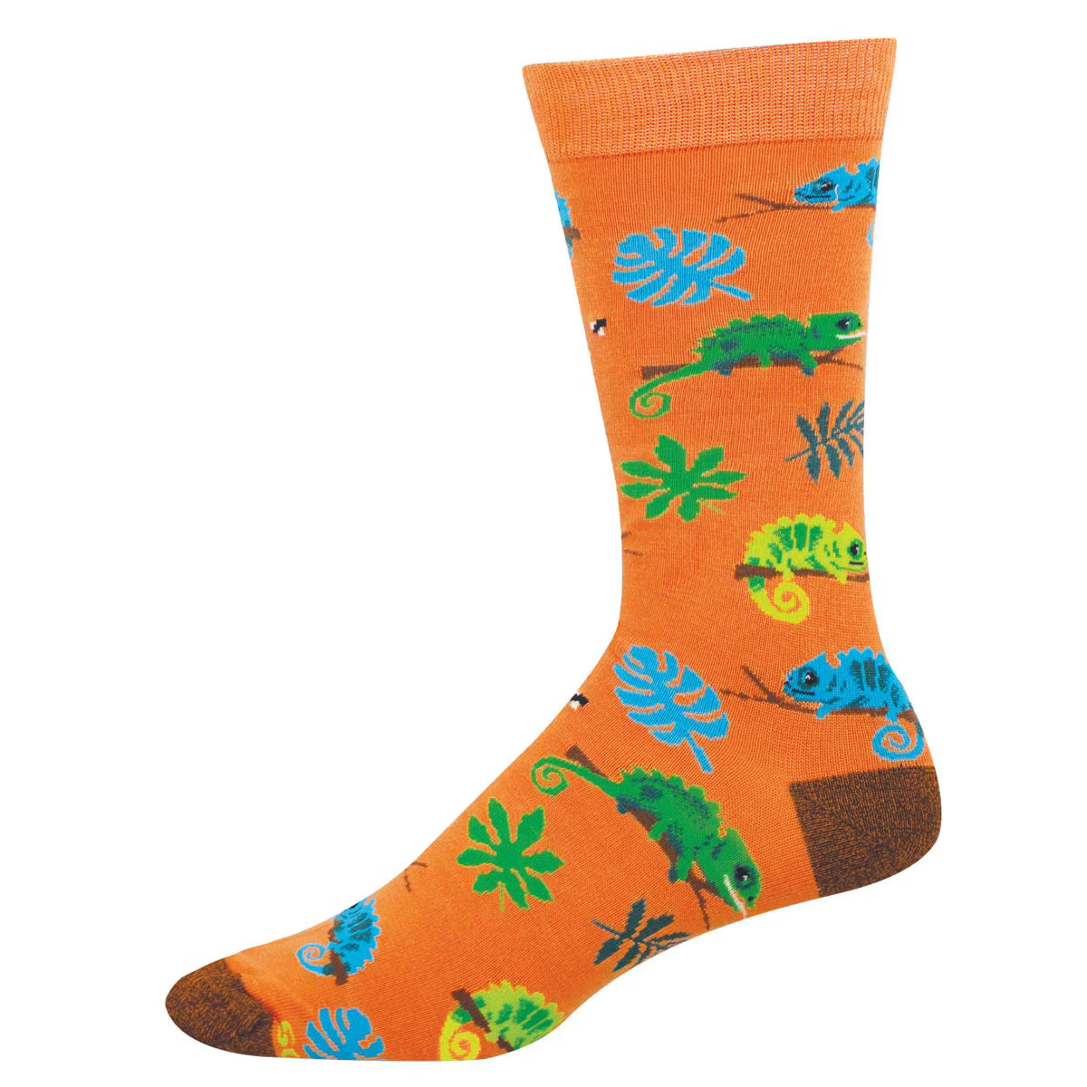 LOUNGING LIZARDS MEN'S BAMBOO CREW SOCKS